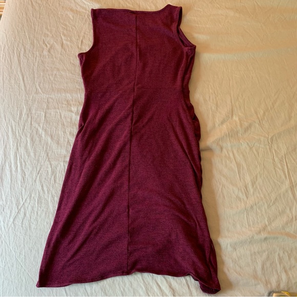 Jennifer Lopez Side Faux Wrap Dress Size Medium - Picture 4 of 10